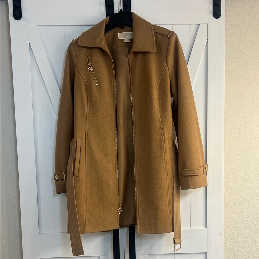 Michael Kors Women's Tan Coat